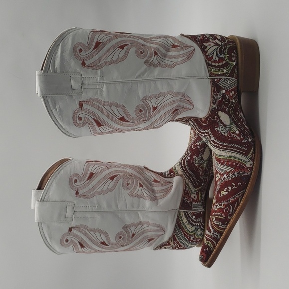 699- Aguila Real Women's Boots Size 10 Made In Mexico - Picture 8 of 13